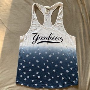 Yankees racerback tank ombre sz M